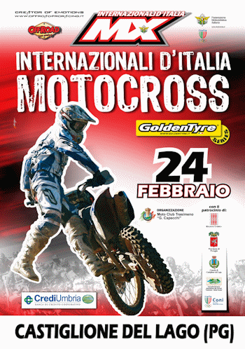 Internazionali d'Italia Motocross - Gioiella di Castiglione del Lago 24 febbraio 2008