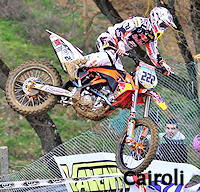 Tony Cairoli agli Internazionali d'Italia a Castiglione del Lago