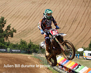 Julien Bill favorito per il Mondiale Cross MX3