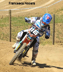 Francesca Nocera domina la prova della Coppa Italia Femminile di Motocross